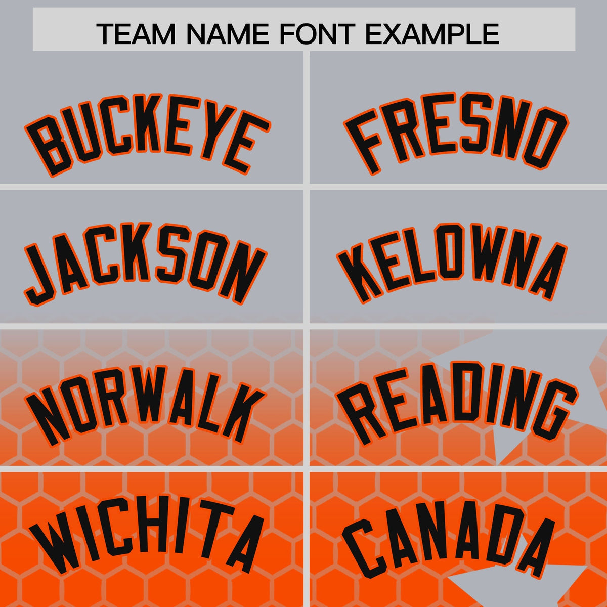 Custom Gray Orange Black Rising Stars Series Gradient Fashion Baseball Jersey| KXKSHOP