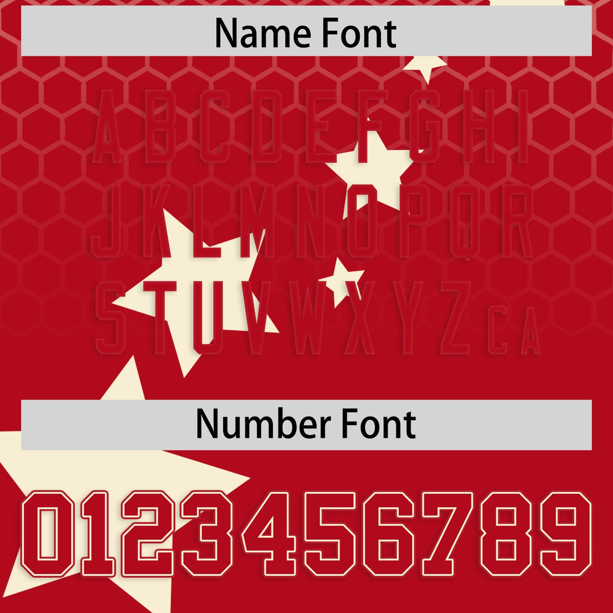 Custom Cream Red Rising Stars Series Gradient Fashion Baseball Jersey| KXKSHOP