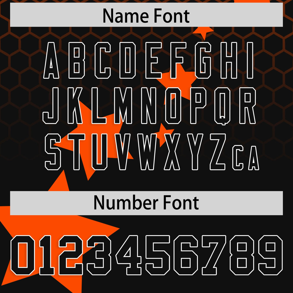 Custom Orange Black White Rising Stars Series Gradient Fashion Baseball Jersey| KXKSHOP