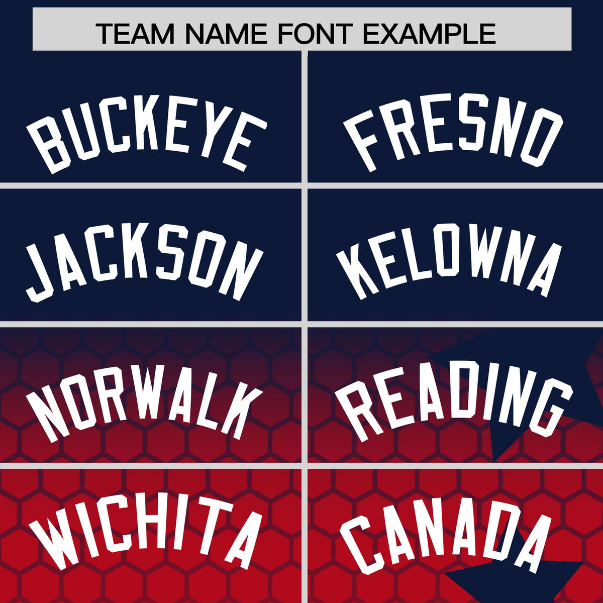 Custom Navy Red White Rising Stars Series Gradient Fashion Baseball Jersey| KXKSHOP