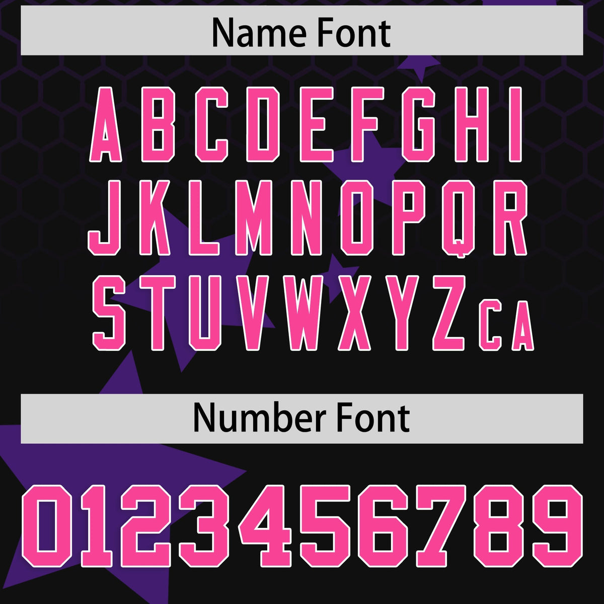 Custom Purple Black Pink Rising Stars Series Gradient Fashion Baseball Jersey| KXKSHOP