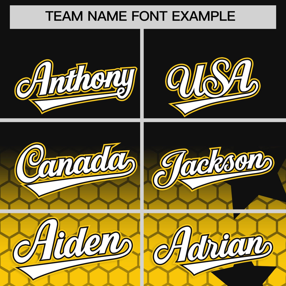 Custom Black Gold White Rising Stars Series Gradient Fashion Baseball Jersey| KXKSHOP