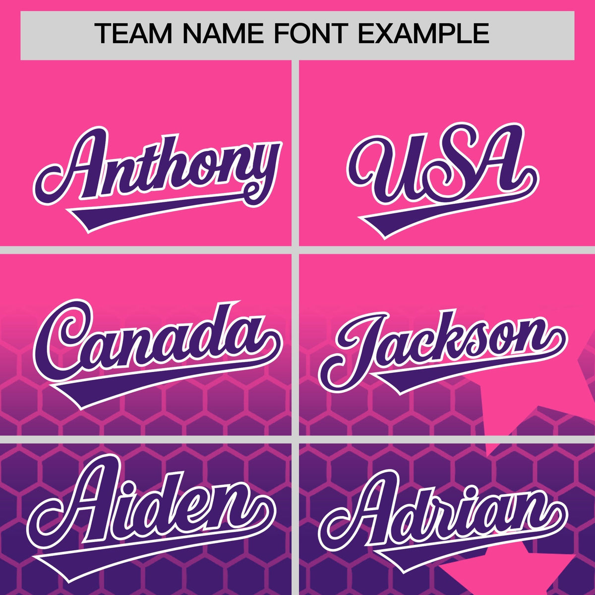 Custom Pink Purple White Rising Stars Series Gradient Fashion Baseball Jersey| KXKSHOP