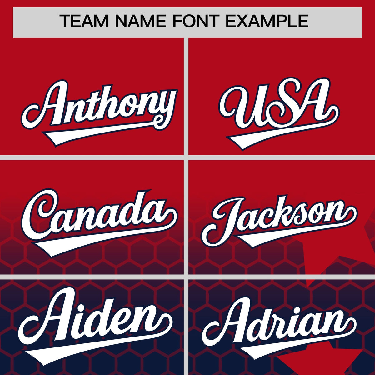 Custom Red Navy White Rising Stars Series Gradient Fashion Baseball Jersey| KXKSHOP