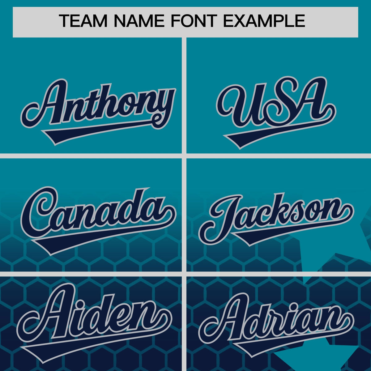 Custom Teal Navy Gray Rising Stars Series Gradient Fashion Baseball Jersey| KXKSHOP