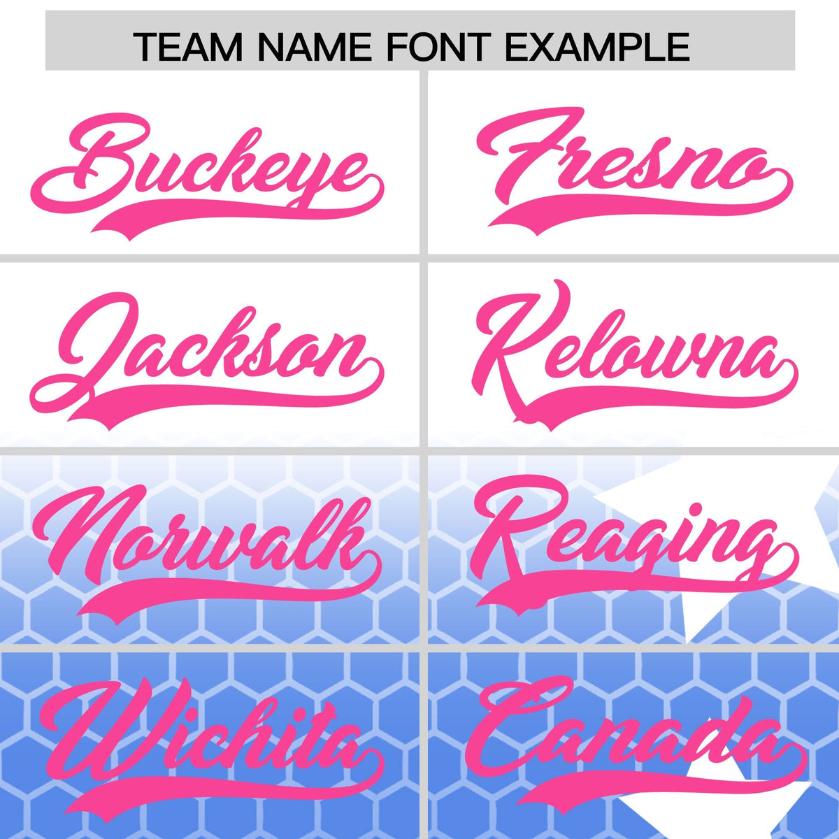 Custom White Powder Blue Pink Rising Stars Series Gradient Fashion Baseball Jersey| KXKSHOP