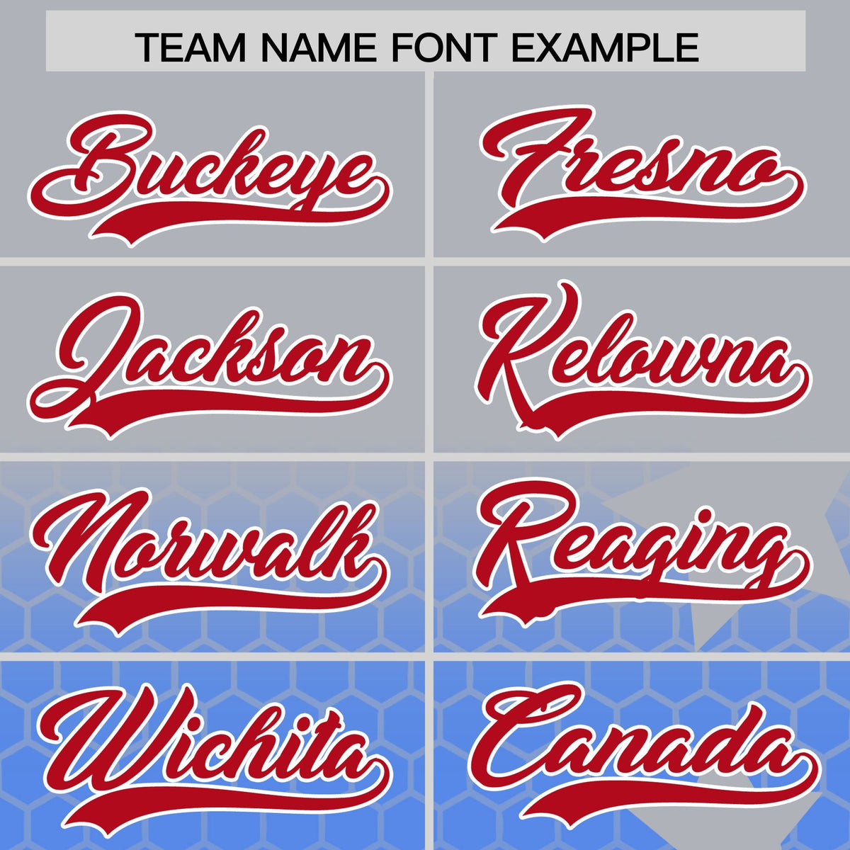 Custom Gray Powder Blue Red Rising Stars Series Gradient Fashion Baseball Jersey| KXKSHOP