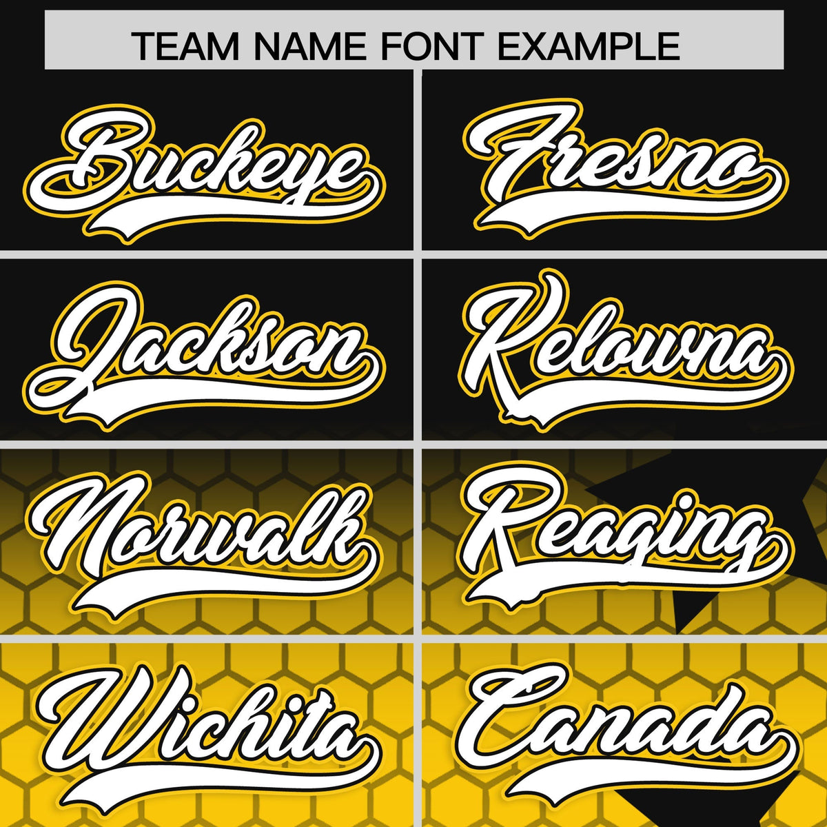 Custom Black Gold White Rising Stars Series Gradient Fashion Baseball Jersey| KXKSHOP