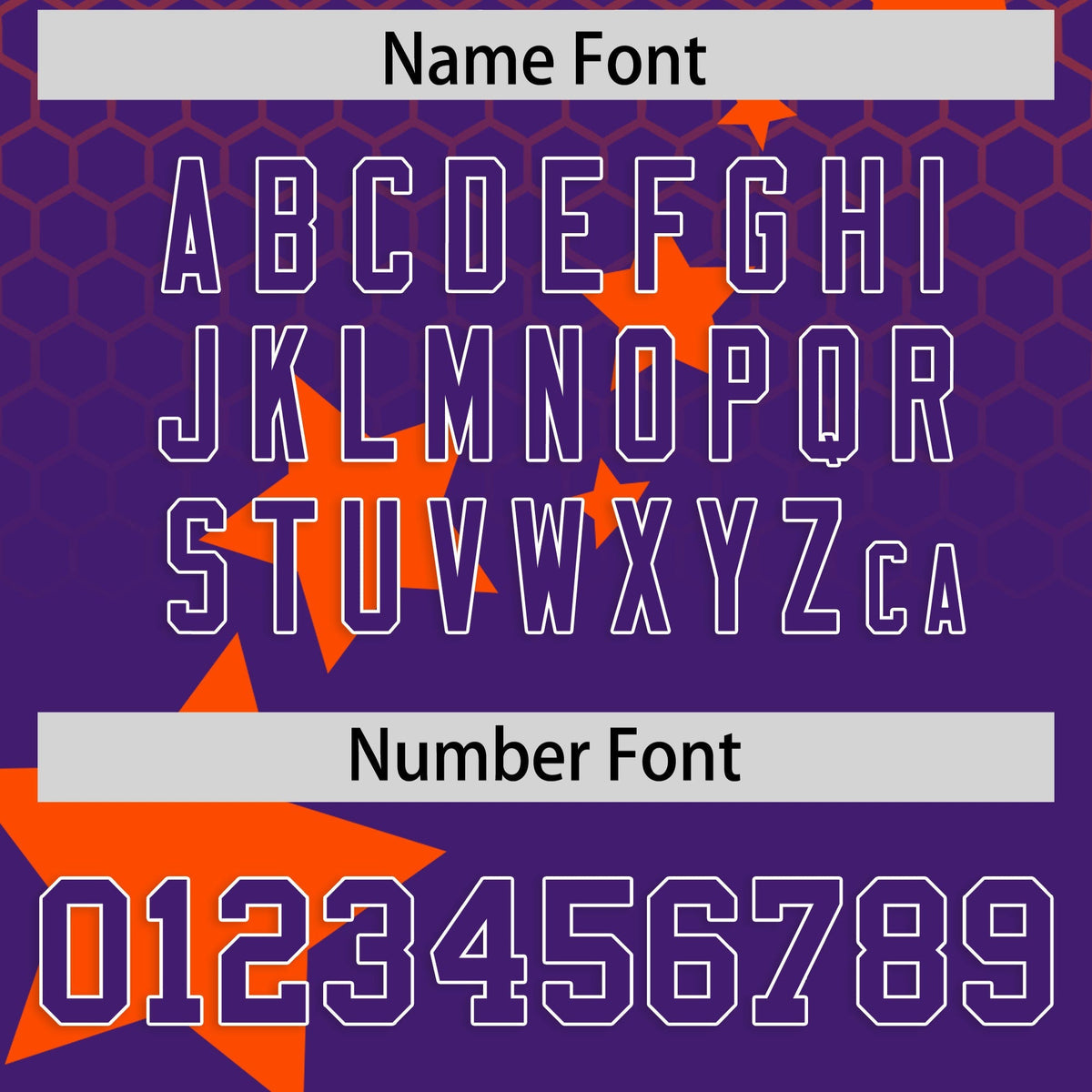 Custom Orange Purple White Rising Stars Series Gradient Fashion Baseball Jersey| KXKSHOP