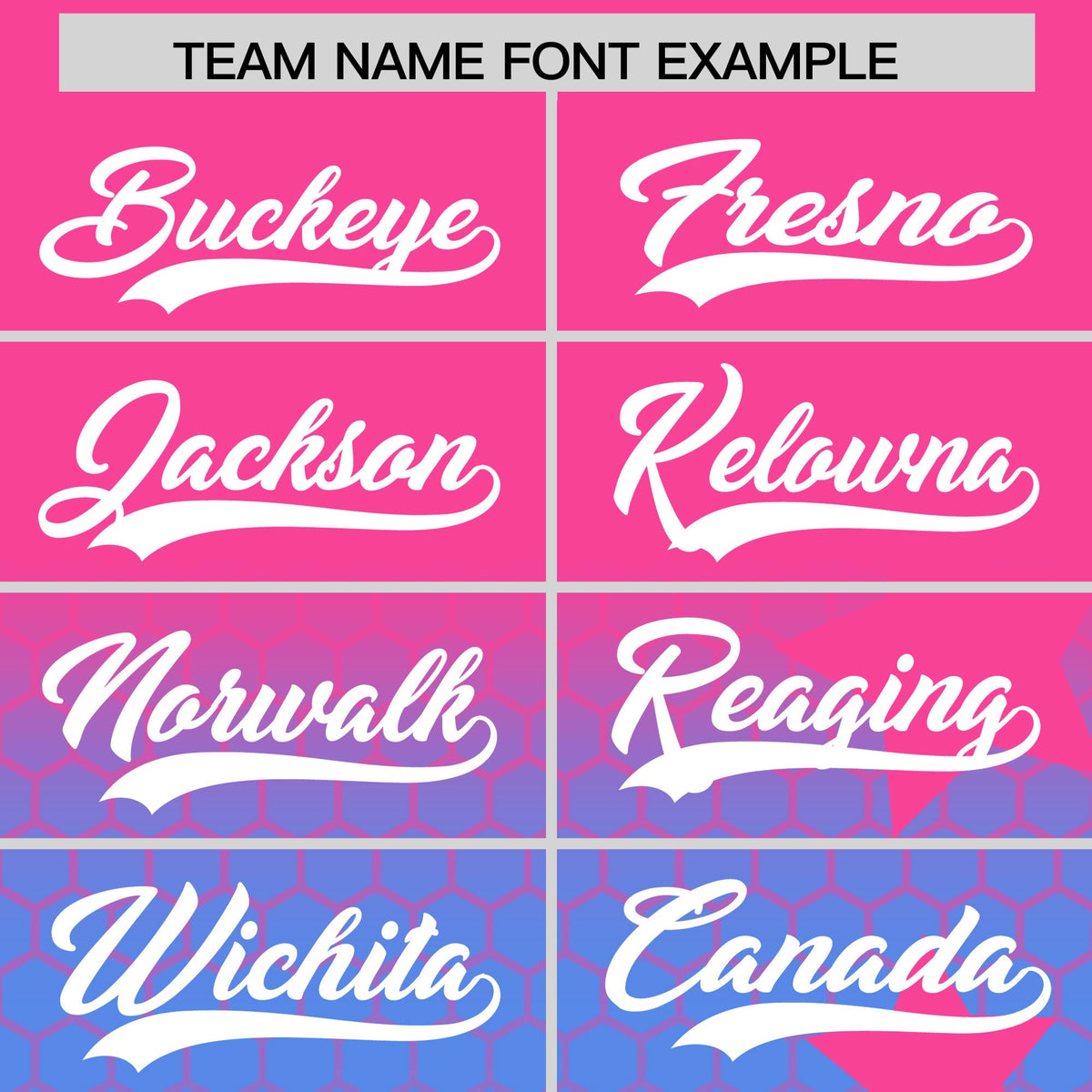 Custom Pink Powder Blue White Rising Stars Series Gradient Fashion Baseball Jersey| KXKSHOP