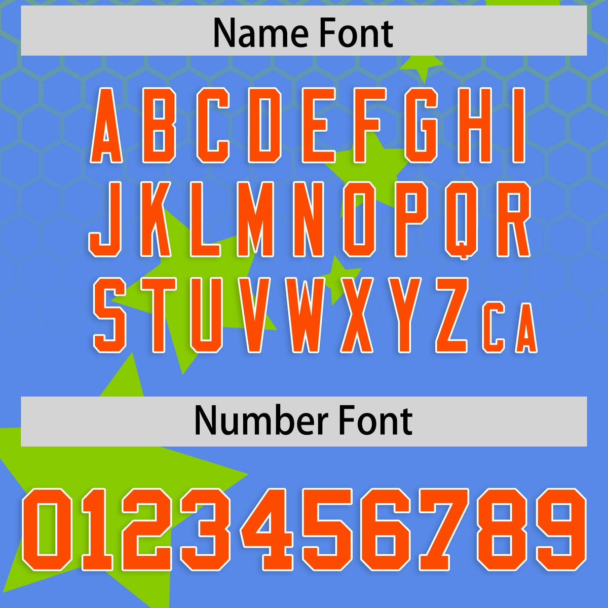 Custom Neon Green Powder Blue Orange Rising Stars Series Gradient Fashion Baseball Jersey| KXKSHOP