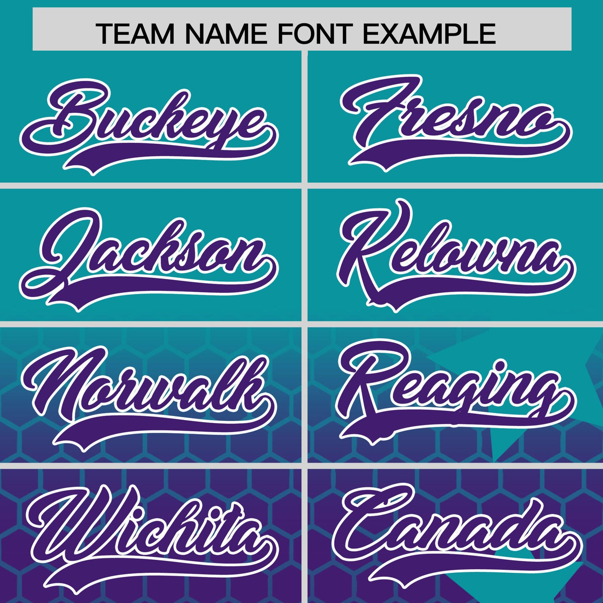 Custom Aqua Purple White Rising Stars Series Gradient Fashion Baseball Jersey| KXKSHOP