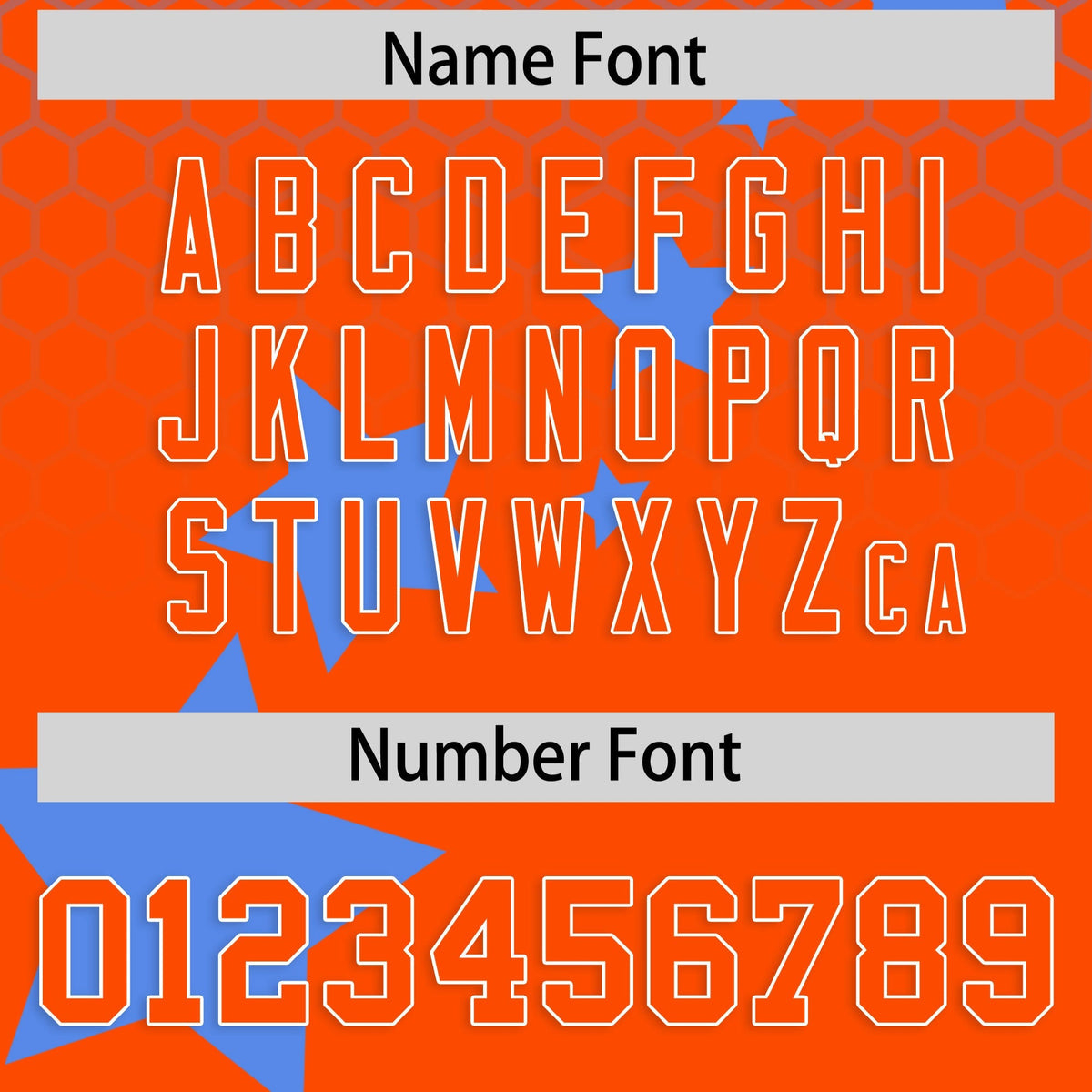 Custom Powder Blue Orange White Rising Stars Series Gradient Fashion Baseball Jersey| KXKSHOP