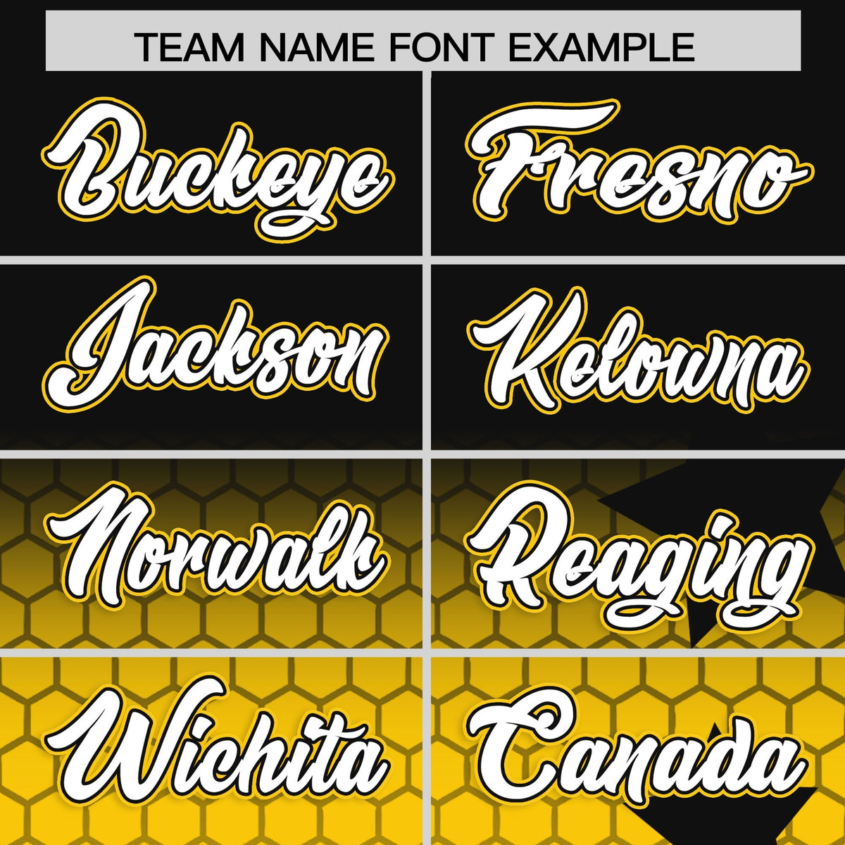 Custom Black Gold White Rising Stars Series Gradient Fashion Baseball Jersey| KXKSHOP