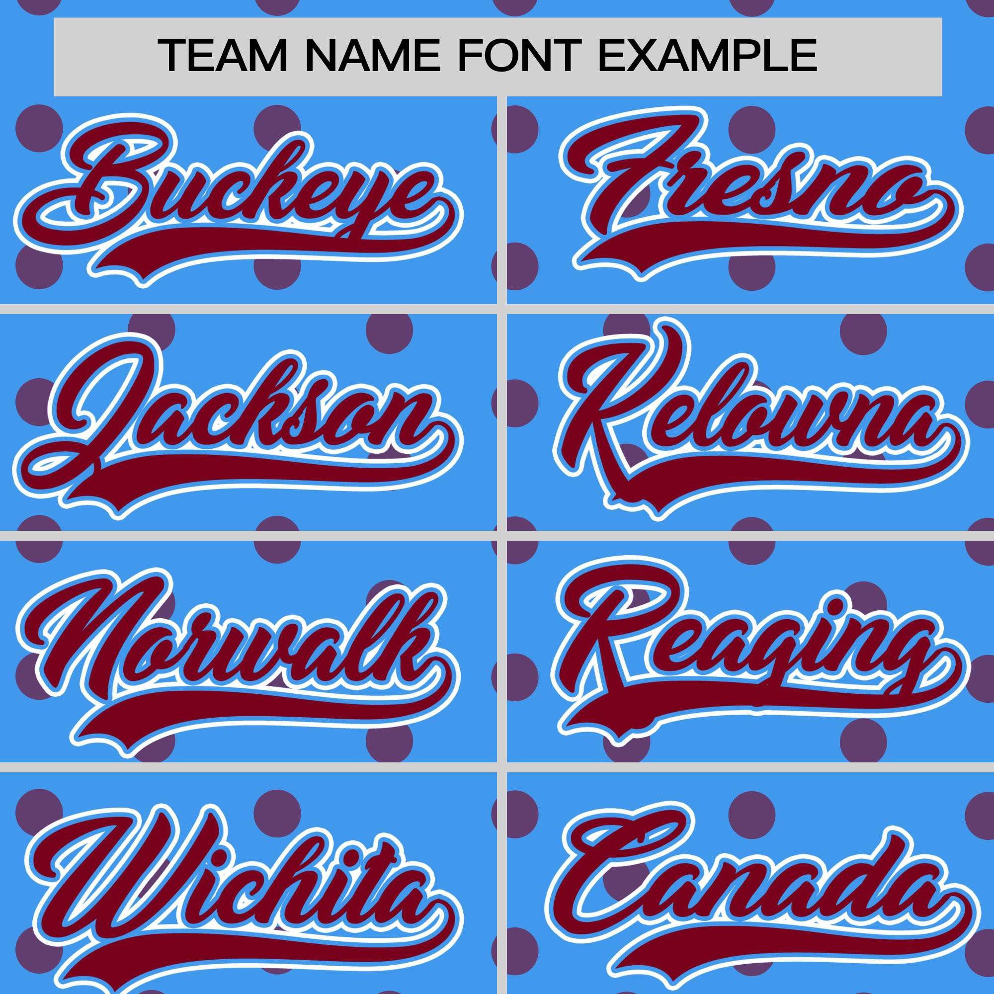 Custom Powder Blue Crimson Personalized Polka Dot Graffiti Pattern Authentic Baseball Jersey