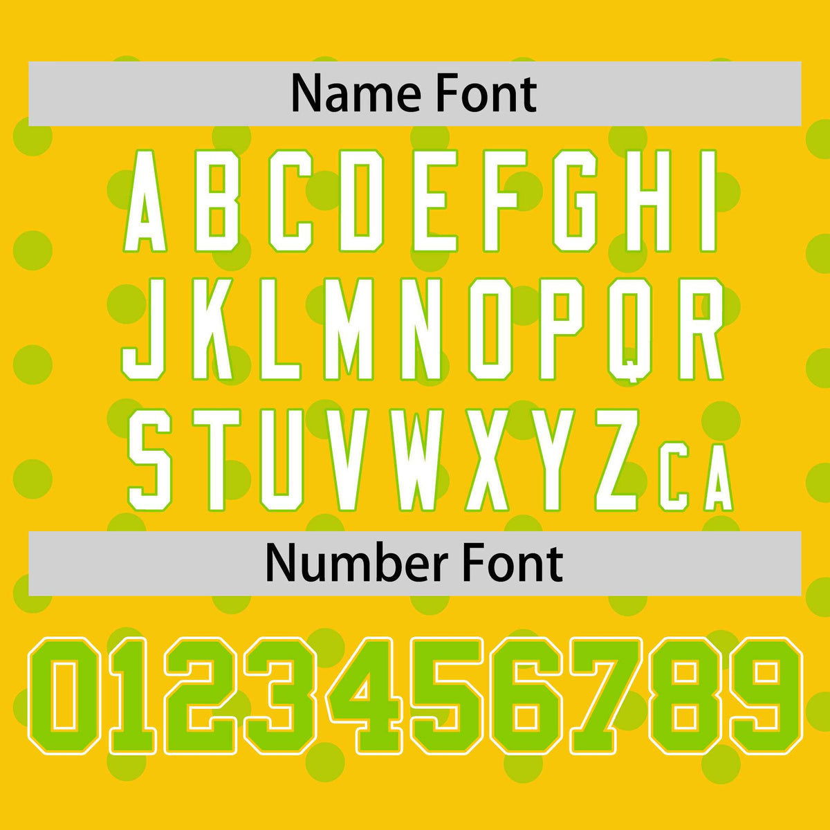 Custom Gold Neon Green Personalized Polka Dot Graffiti Pattern Authentic Baseball Jersey