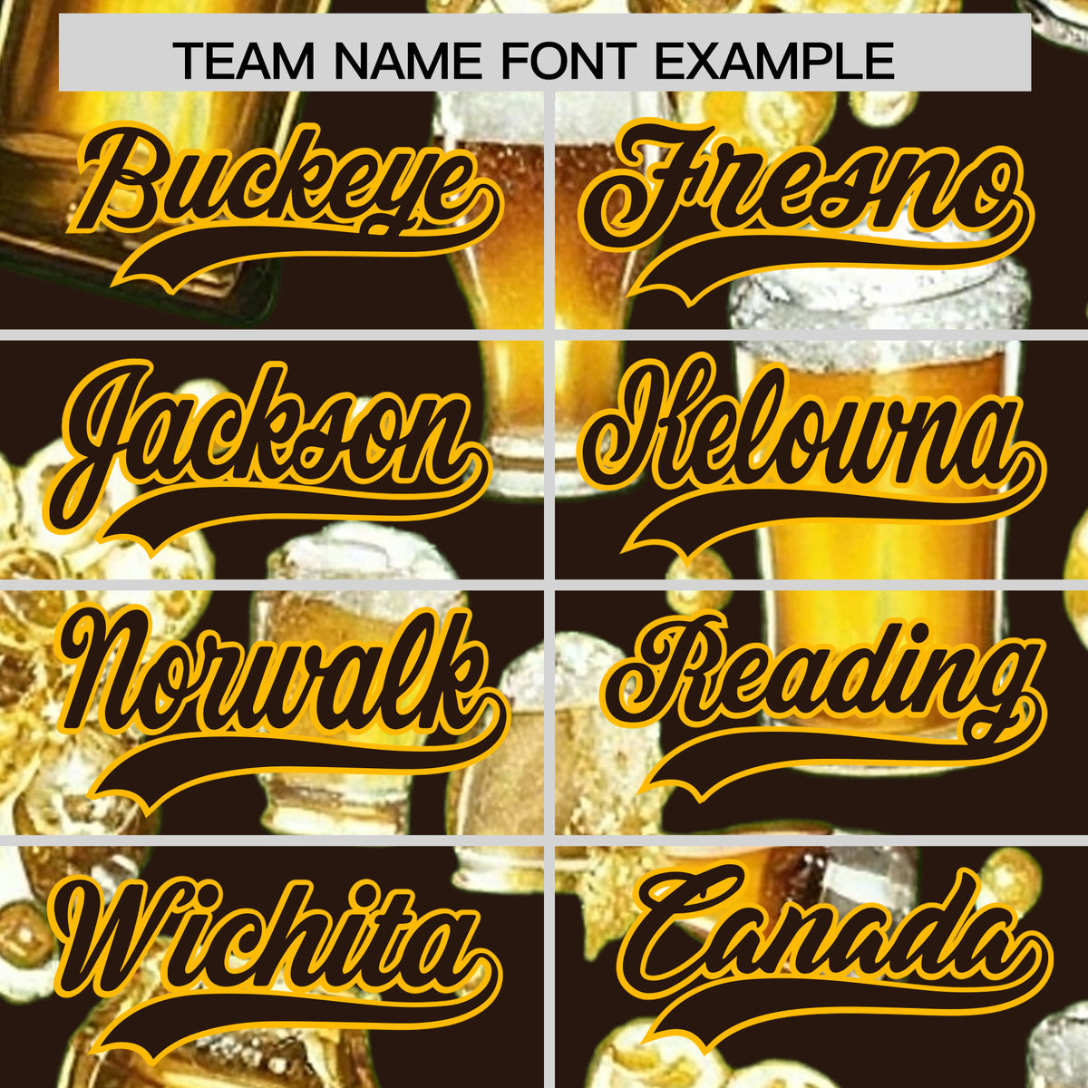 Custom Brown Personalized Team Shirts for Parties &amp; Training | KXKSHOP