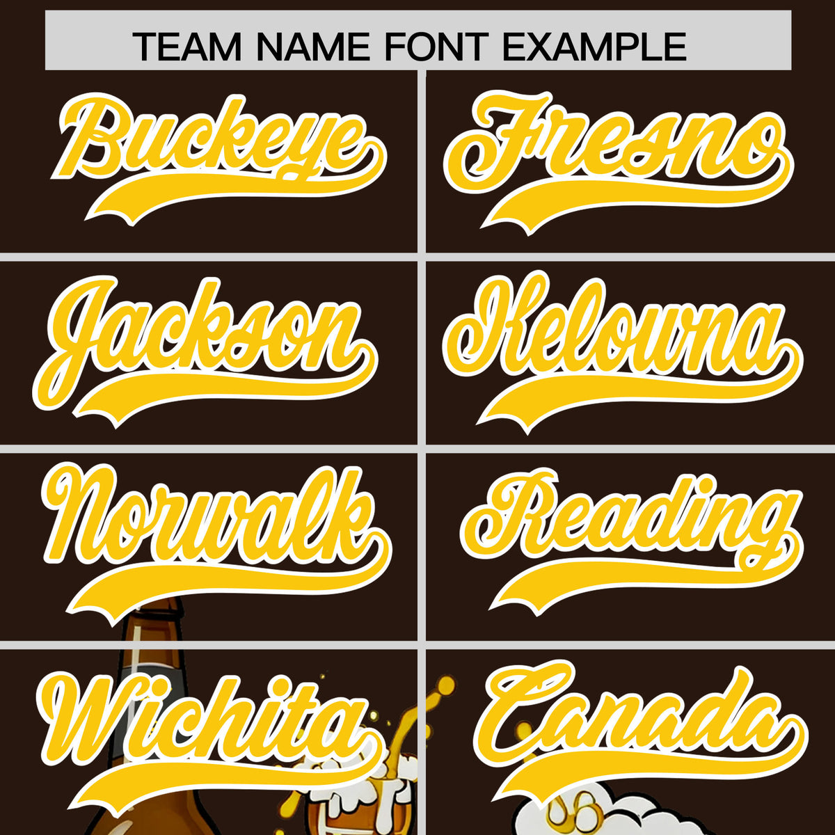 Custom Brown Personalized Team Shirts for Parties &amp; Training | KXKSHOP