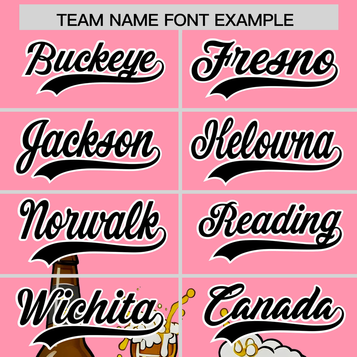 Custom Light Pink Personalized Team Shirts for Parties &amp; Training | KXKSHOP