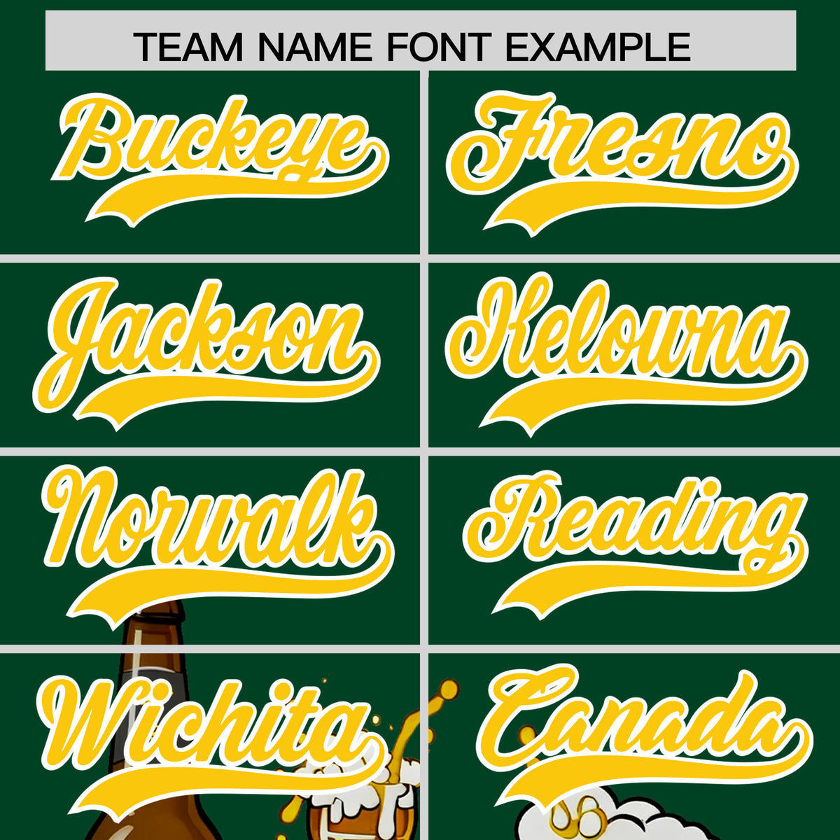 Custom Green Personalized Team Shirts for Parties &amp; Training | KXKSHOP