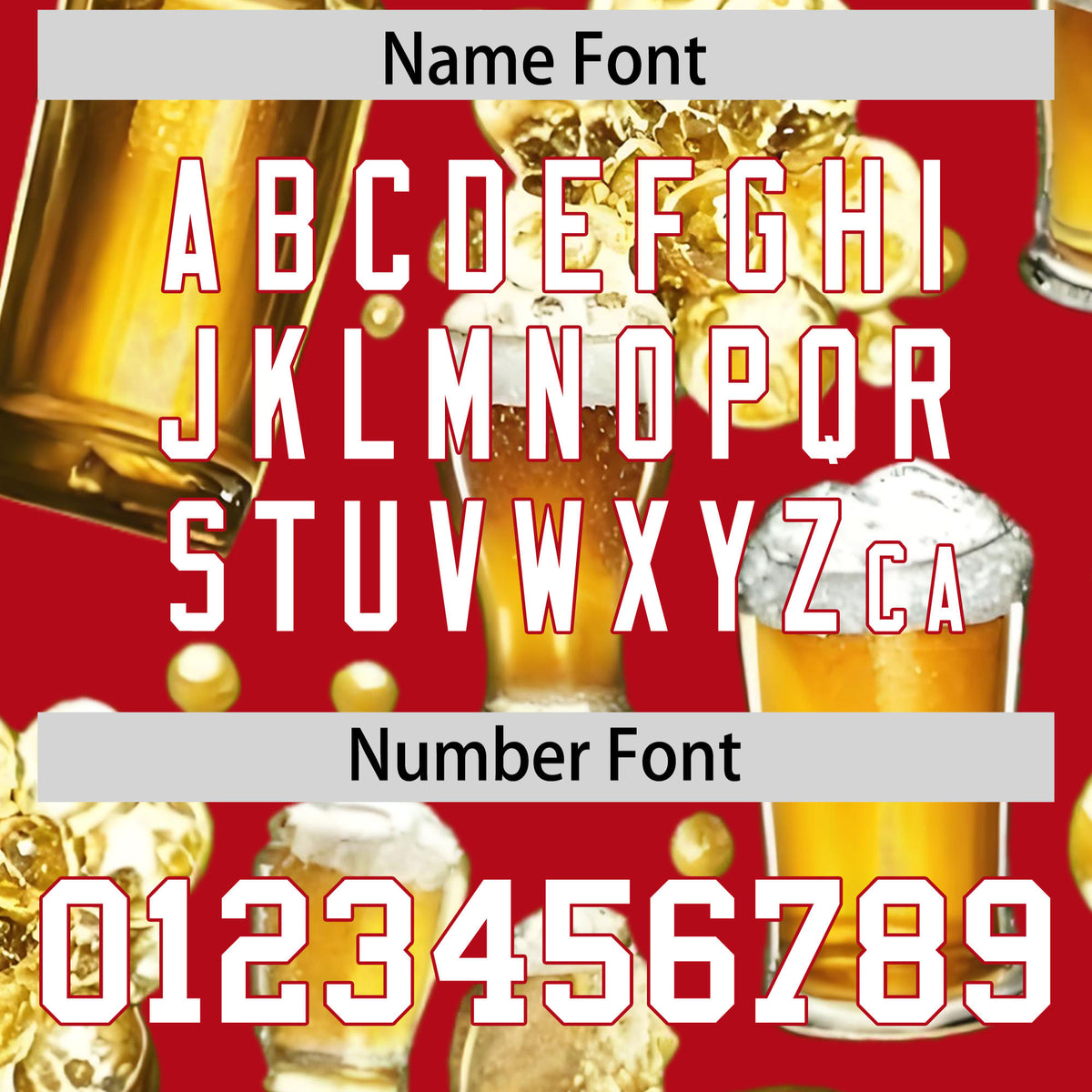 Custom Red Personalized Team Shirts for Parties &amp; Training | KXKSHOP