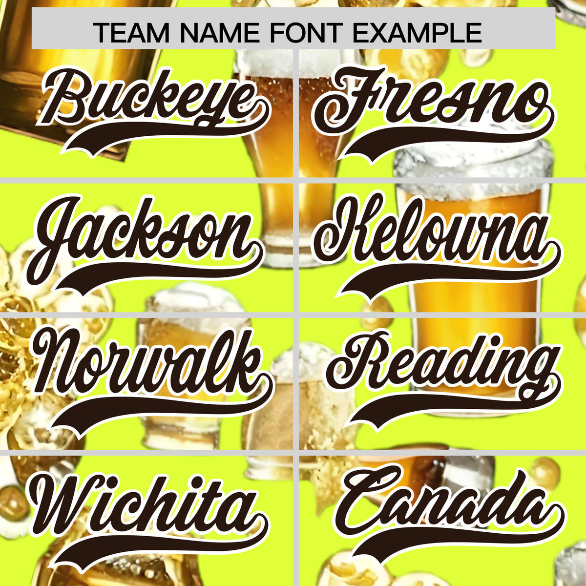 Custom Fluorescent Green Personalized Team Shirts for Parties &amp; Training | KXKSHOP