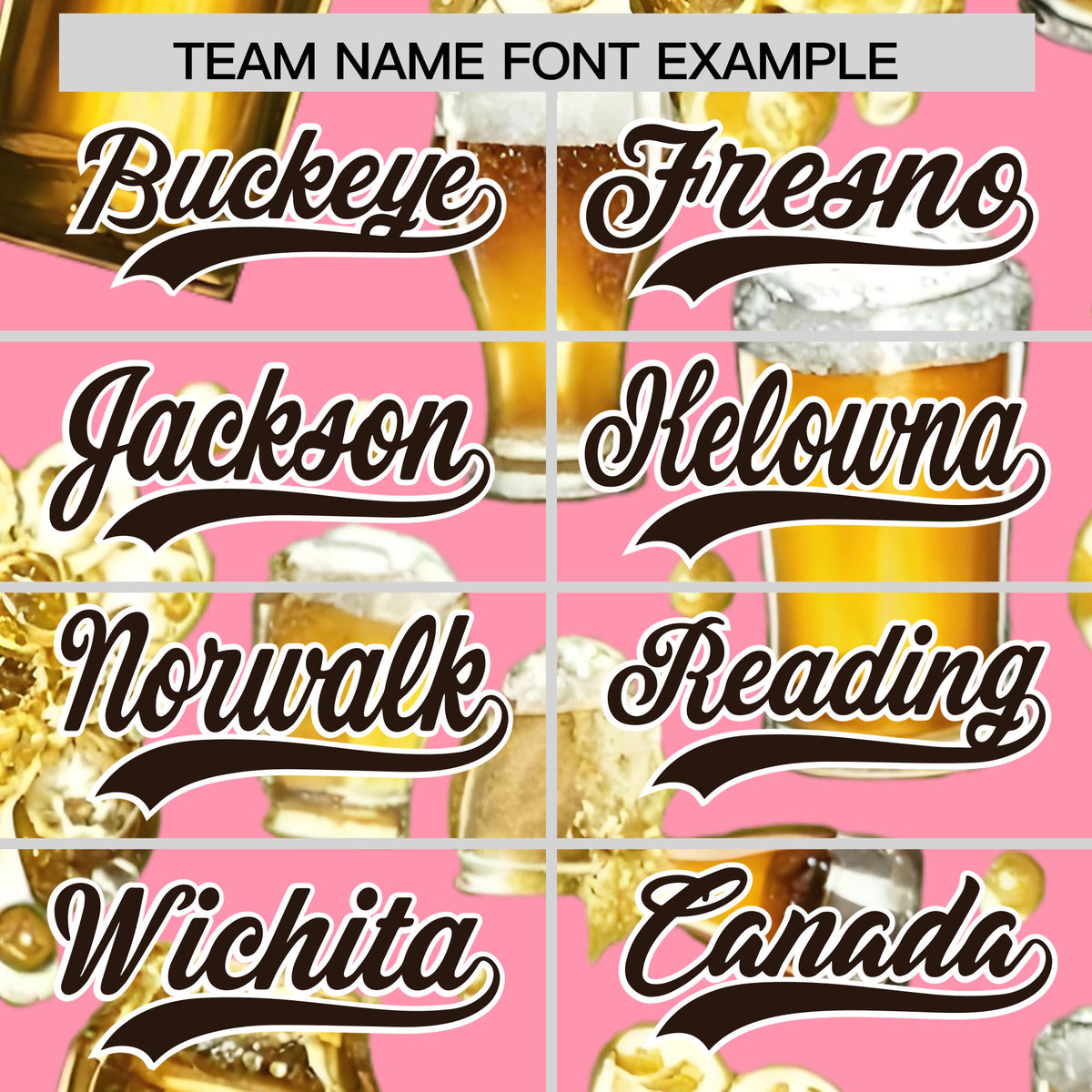 Custom Light Pink Personalized Team Shirts for Parties &amp; Training | KXKSHOP