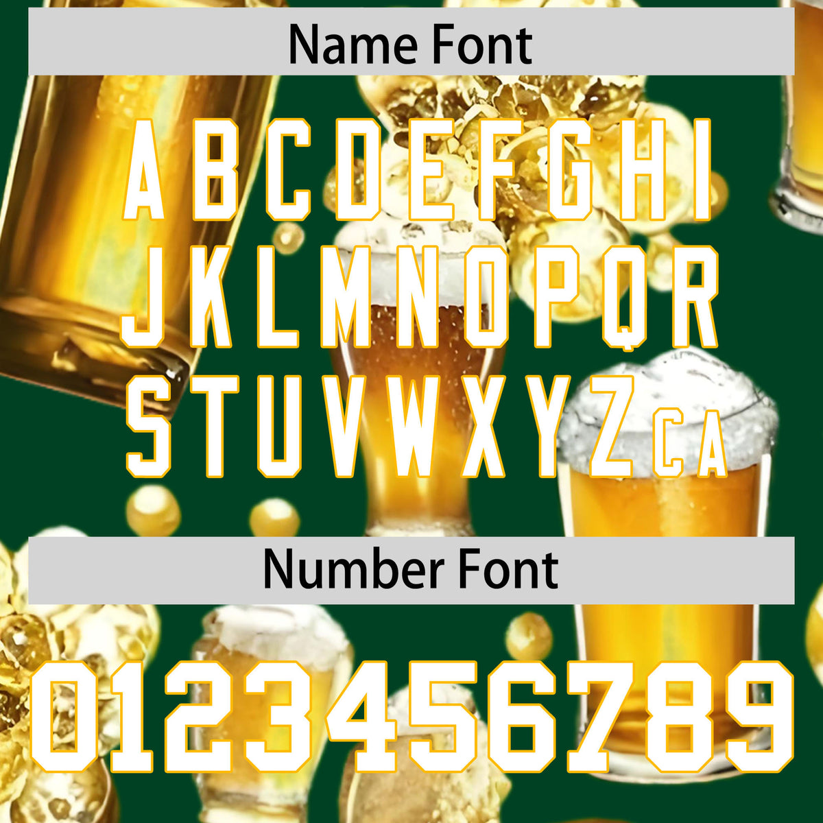 Custom Green Personalized Team Shirts for Parties &amp; Training | KXKSHOP