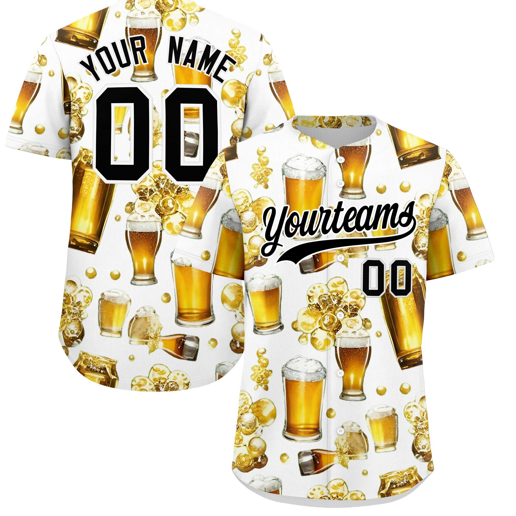 Custom White Personalized Team Shirts for Parties & Training | KXKSHOP
