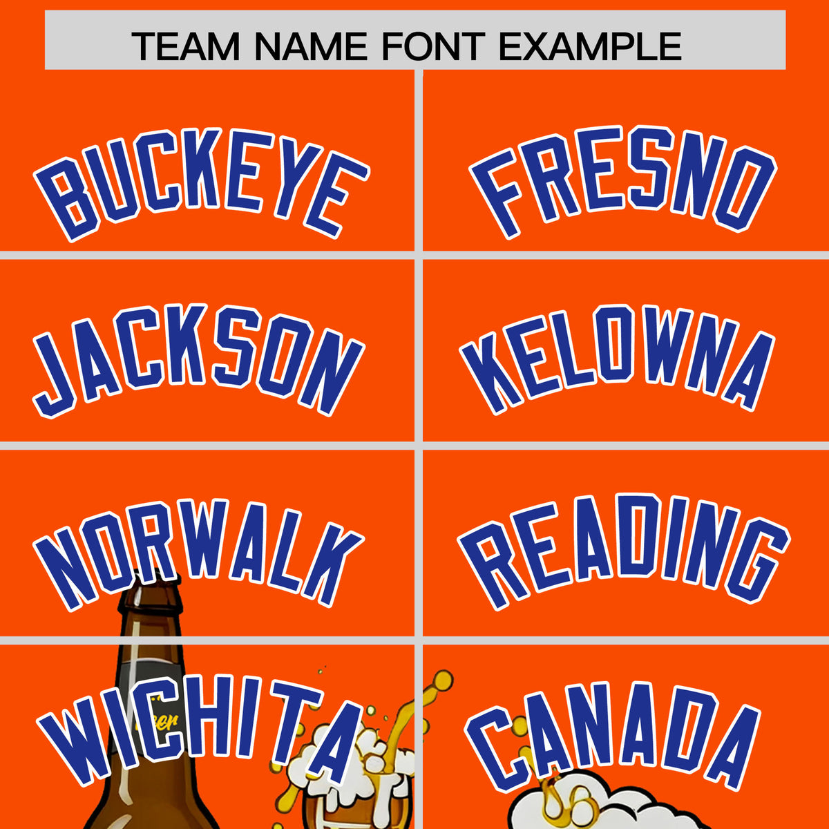 Custom Orange Personalized Team Shirts for Parties &amp; Training | KXKSHOP