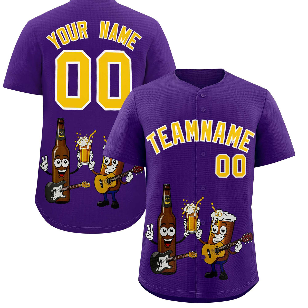 Custom Purple Personalized Team Shirts for Parties &amp; Training | KXKSHOP