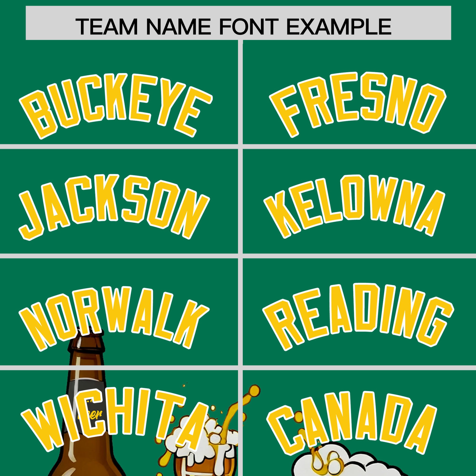 Custom Kelly Green Personalized Team Shirts for Parties & Training | KXKSHOP