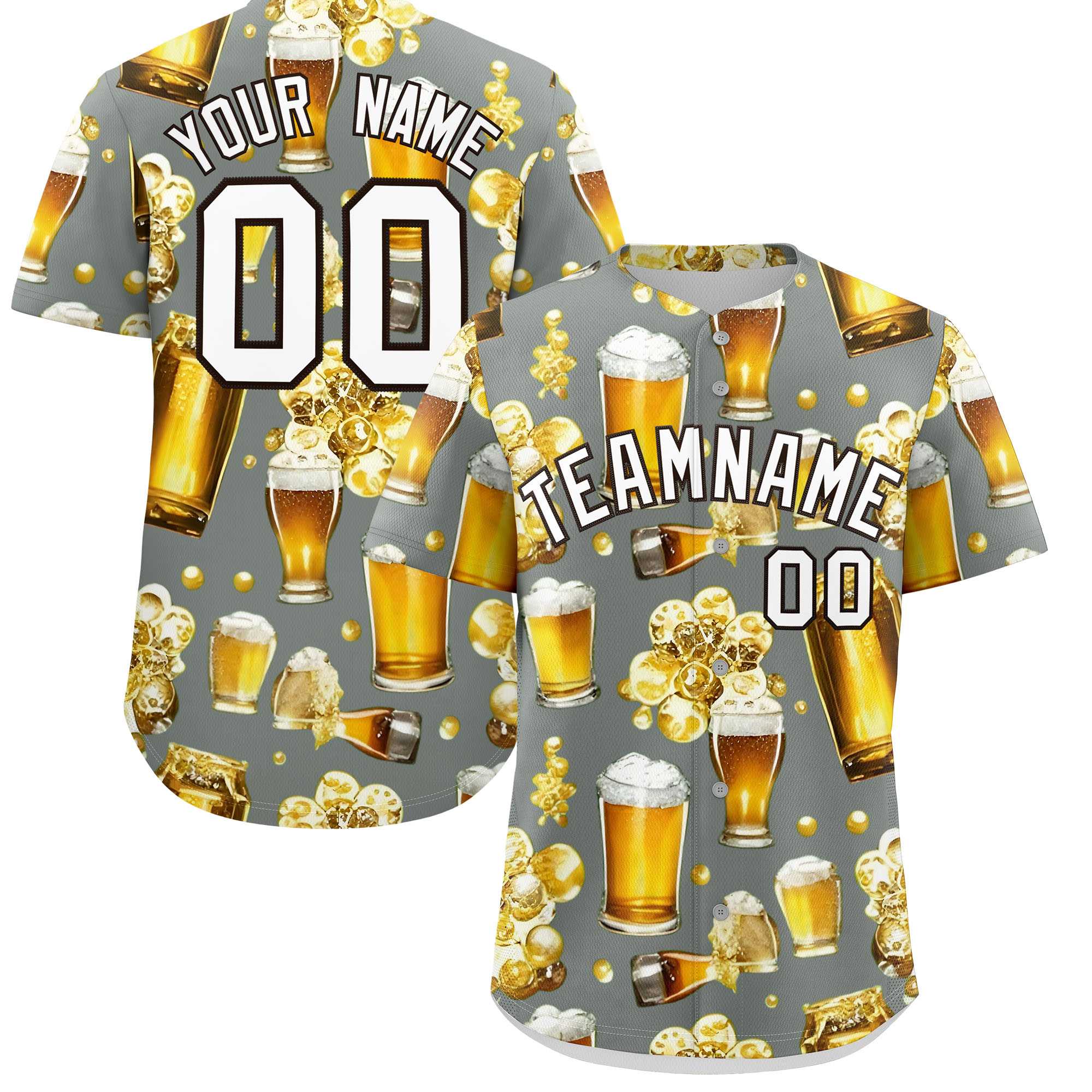 Custom Gray Personalized Team Shirts for Parties & Training | KXKSHOP