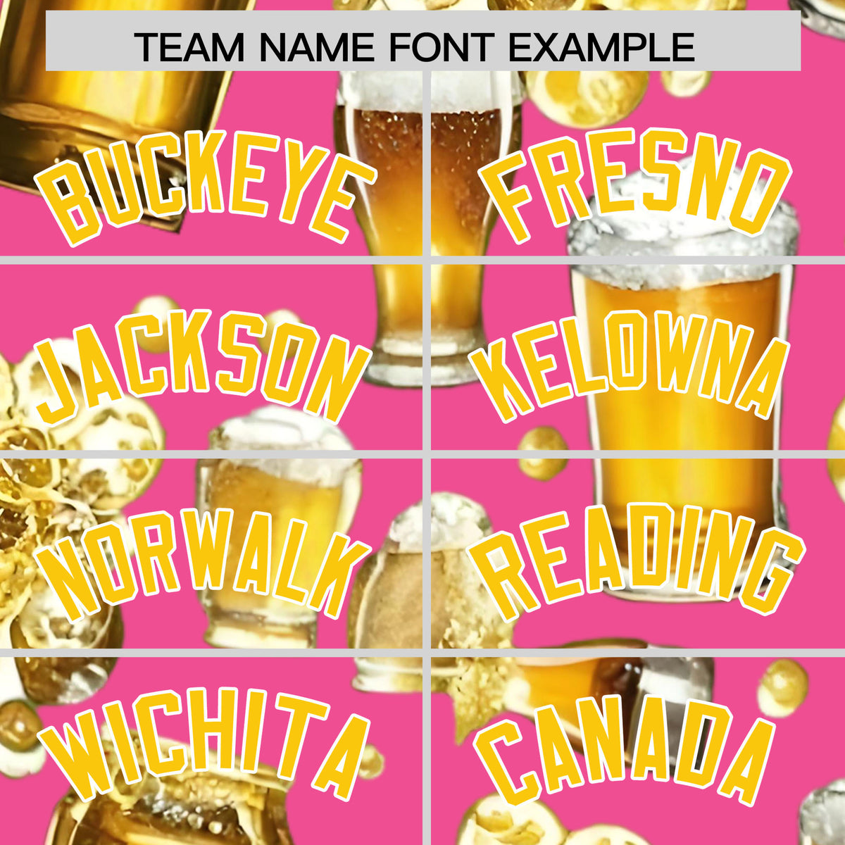 Custom Pink Personalized Team Shirts for Parties &amp; Training | KXKSHOP