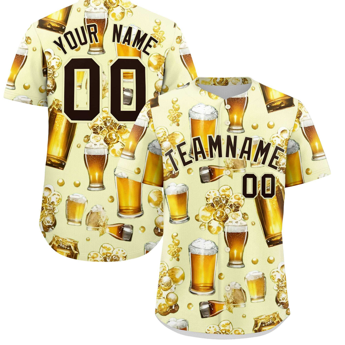 Custom Cream Personalized Team Shirts for Parties &amp; Training | KXKSHOP
