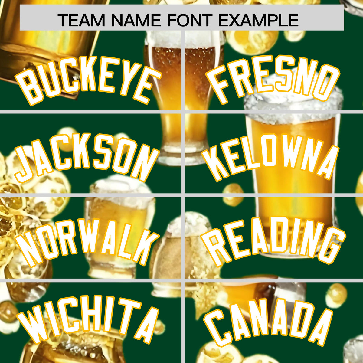 Custom Green Personalized Team Shirts for Parties &amp; Training | KXKSHOP