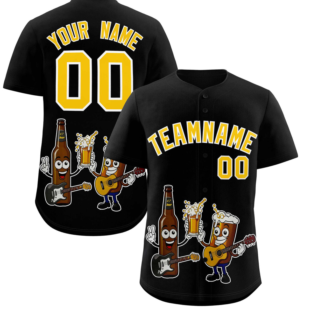 Custom Black Personalized Team Shirts for Parties &amp; Training | KXKSHOP