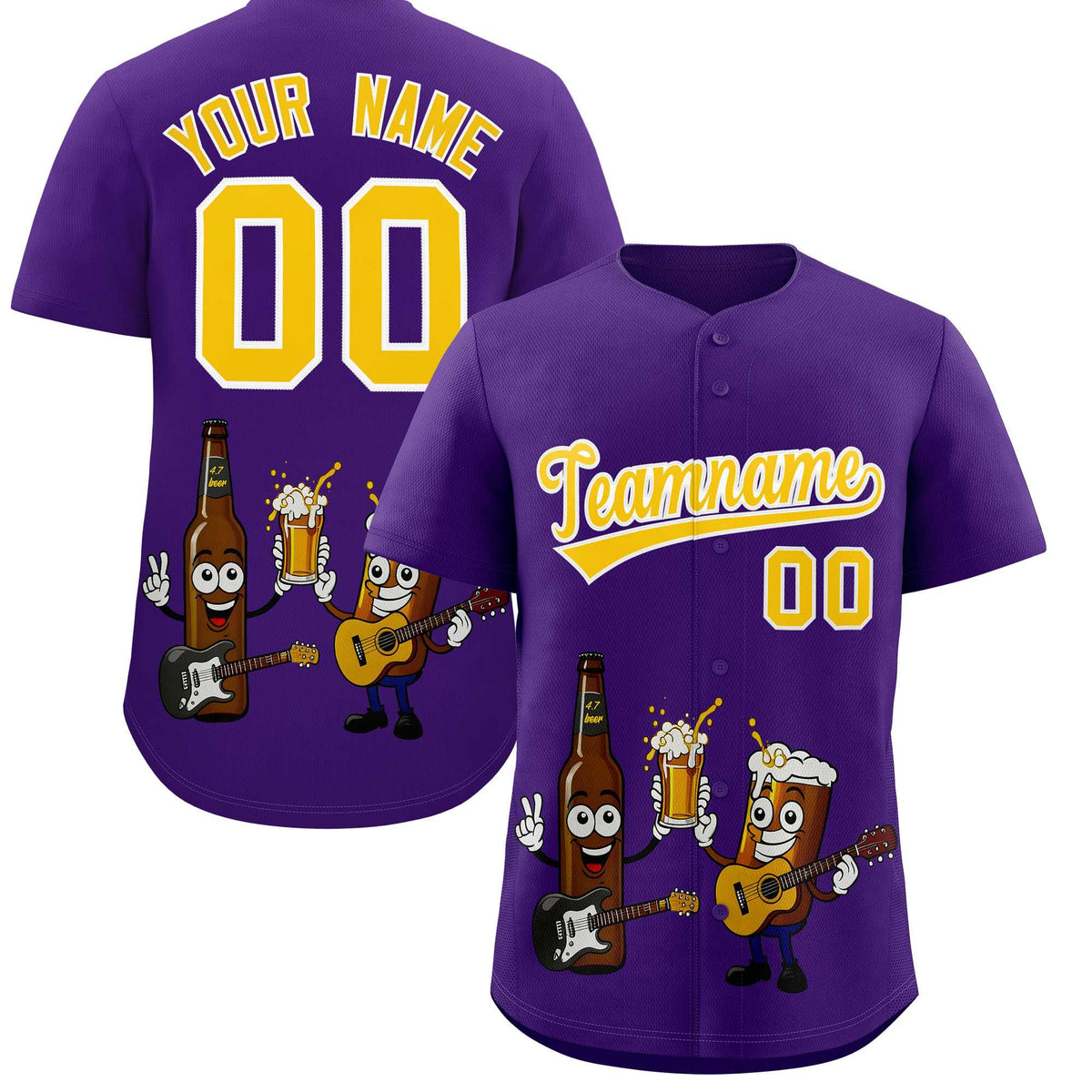 Custom Purple Personalized Team Shirts for Parties &amp; Training | KXKSHOP