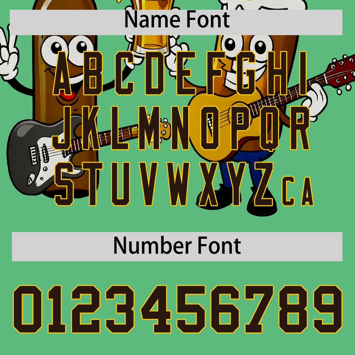 Custom Neon Green Personalized Team Shirts for Parties &amp; Training | KXKSHOP