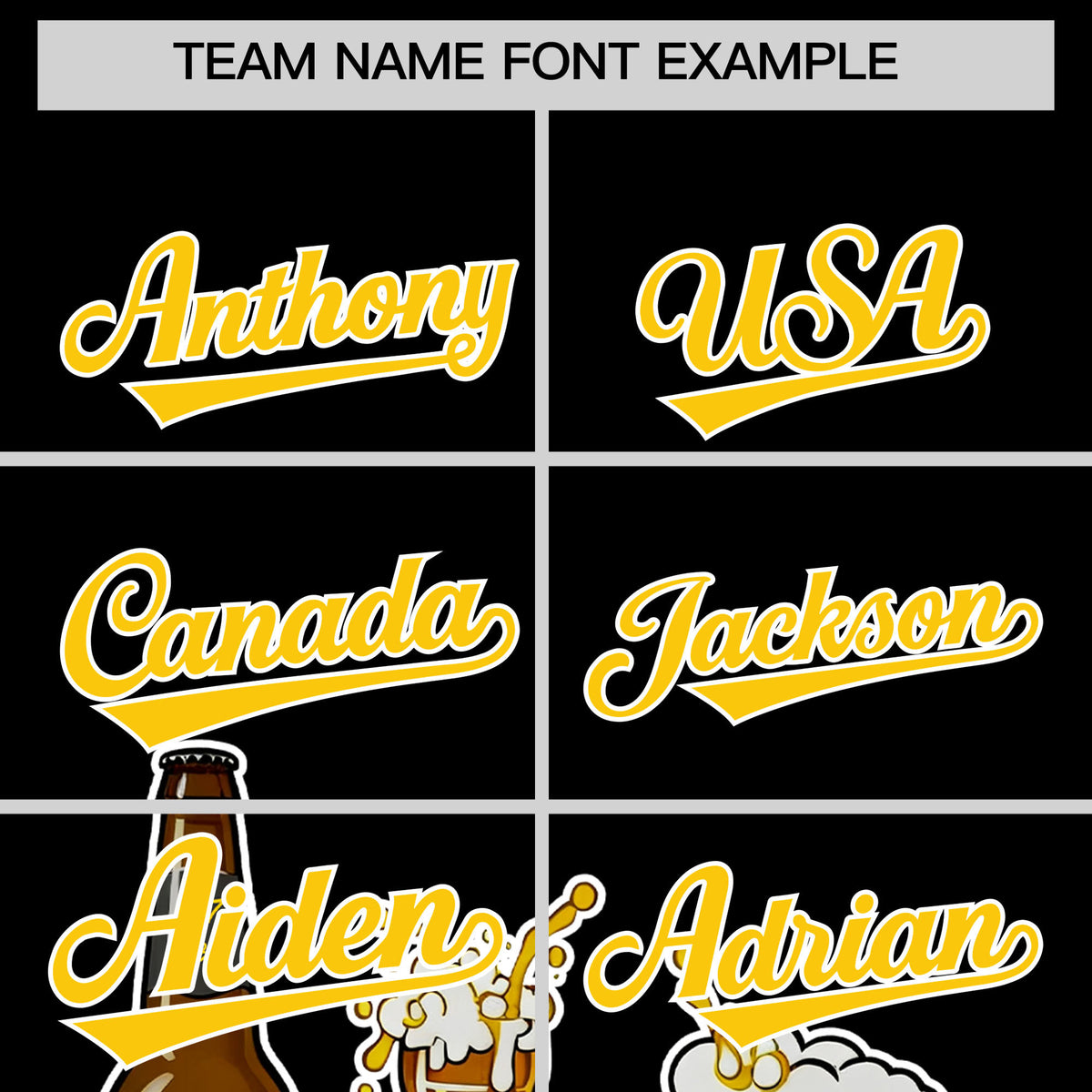 Custom Black Personalized Team Shirts for Parties &amp; Training | KXKSHOP