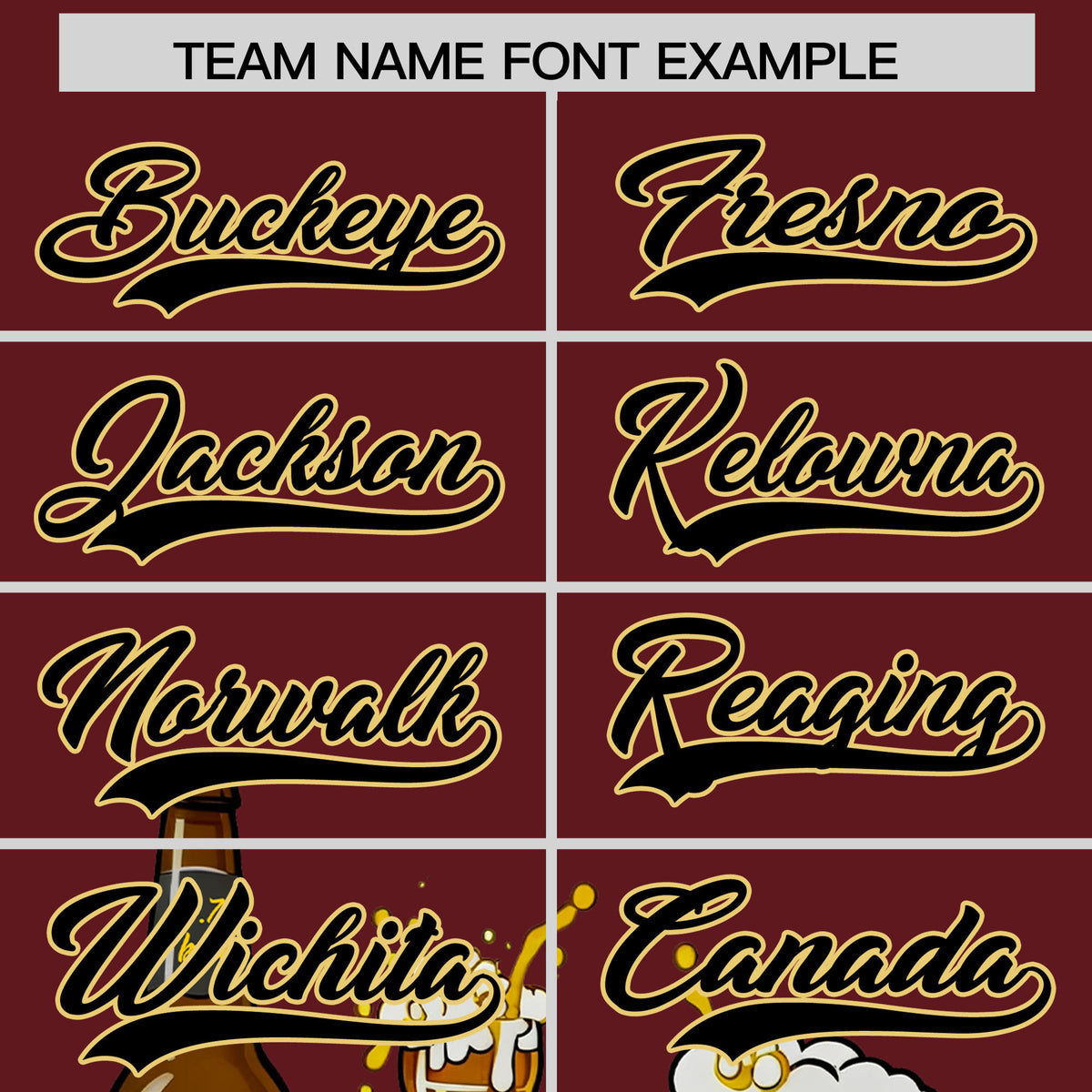 Custom Burgundy Personalized Team Shirts for Parties &amp; Training | KXKSHOP