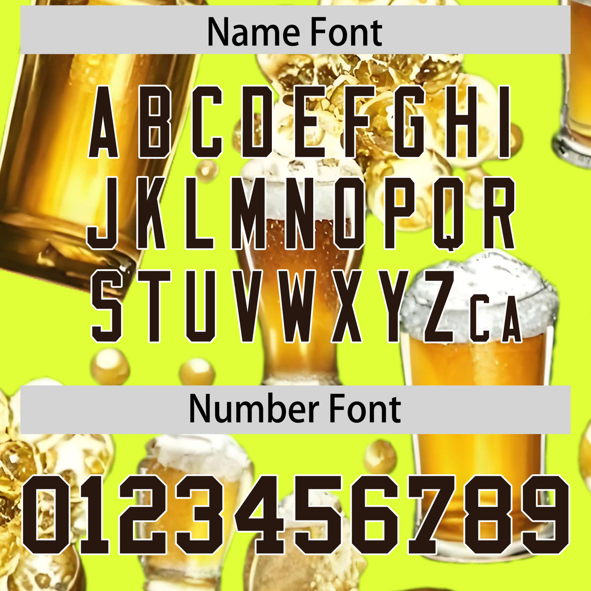 Custom Fluorescent Green Personalized Team Shirts for Parties &amp; Training | KXKSHOP