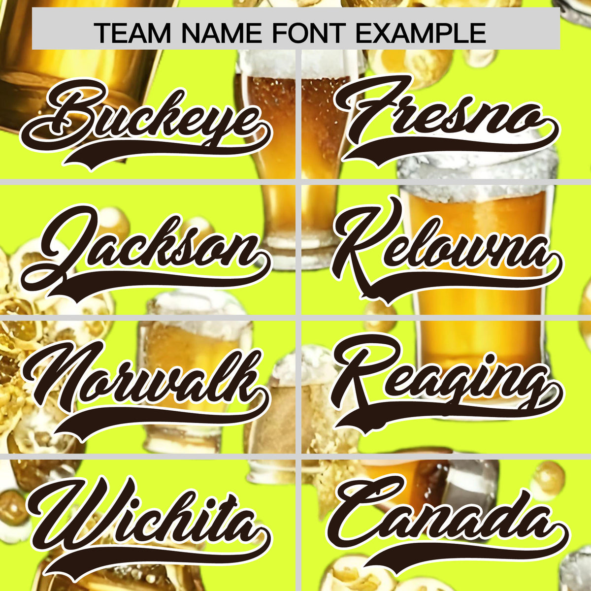 Custom Fluorescent Green Personalized Team Shirts for Parties &amp; Training | KXKSHOP