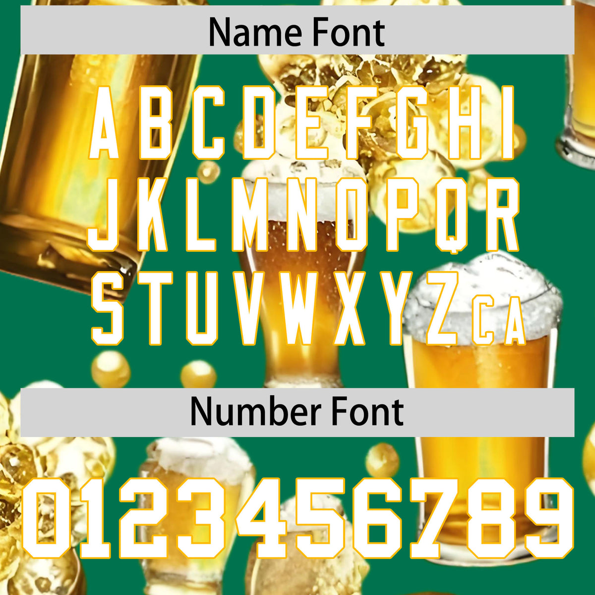 Custom Kelly Green Personalized Team Shirts for Parties &amp; Training | KXKSHOP