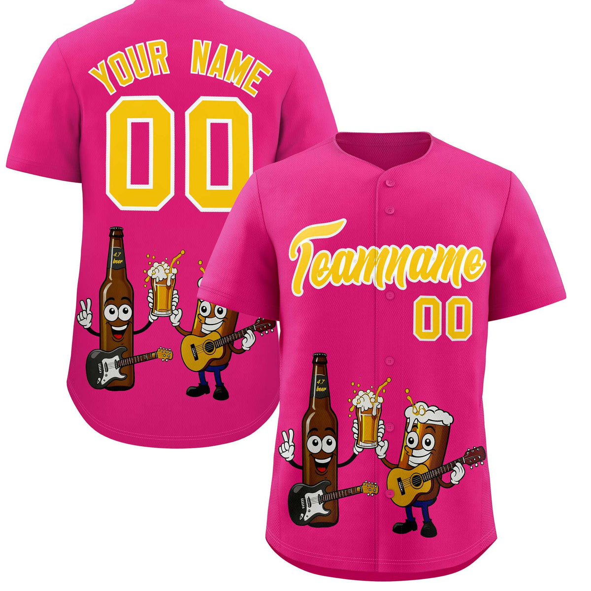 Custom Rose Red Personalized Team Shirts for Parties &amp; Training | KXKSHOP