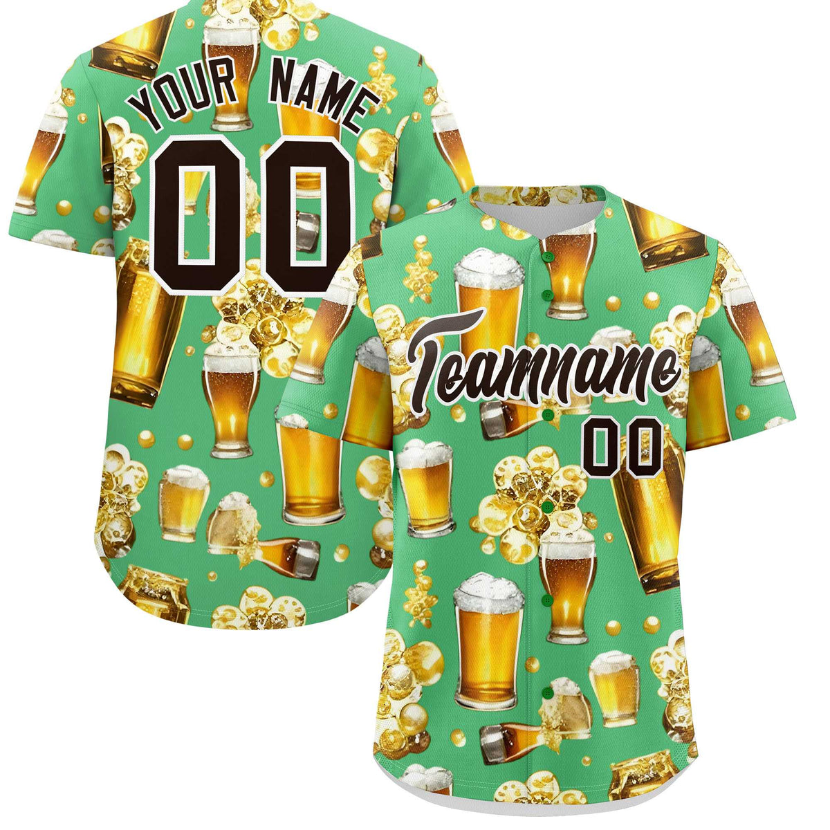 Custom Neon Green Personalized Team Shirts for Parties &amp; Training | KXKSHOP