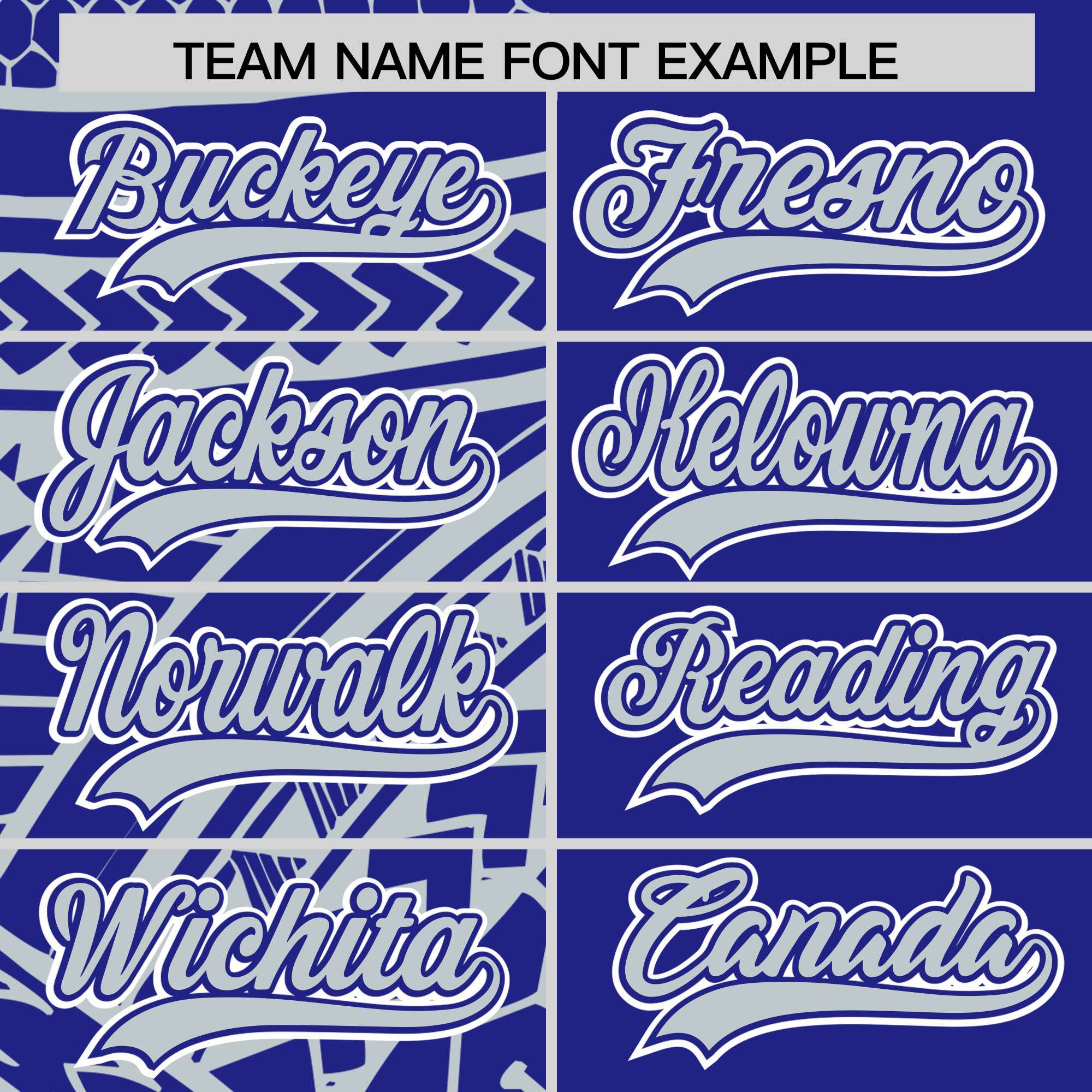 Custom Royal Silver Split Fashion Tribal Pattern Authentic Baseball Jersey