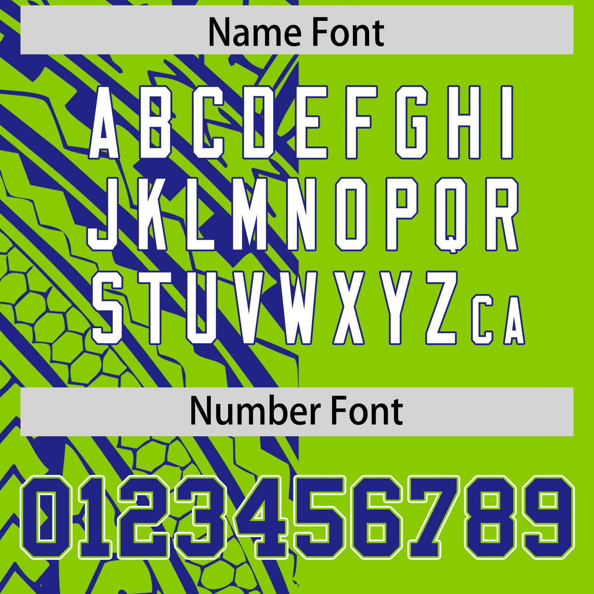 Custom Neon Green Royal Split Fashion Tribal Pattern Authentic Baseball Jersey