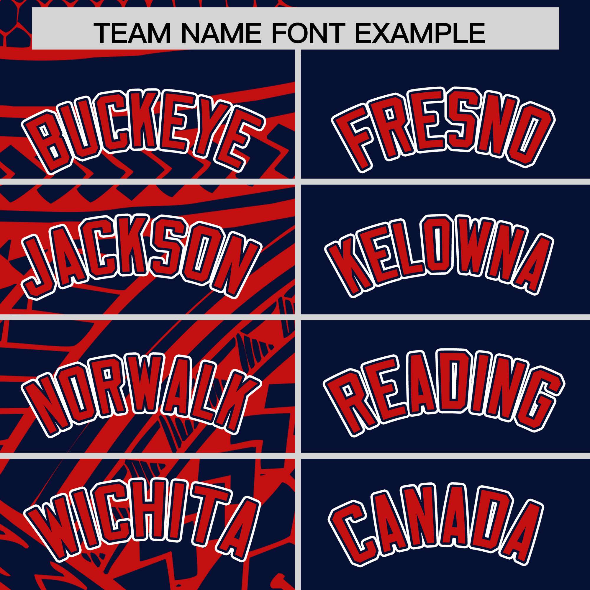 Custom Red Navy Split Fashion Tribal Pattern Authentic Baseball Jersey