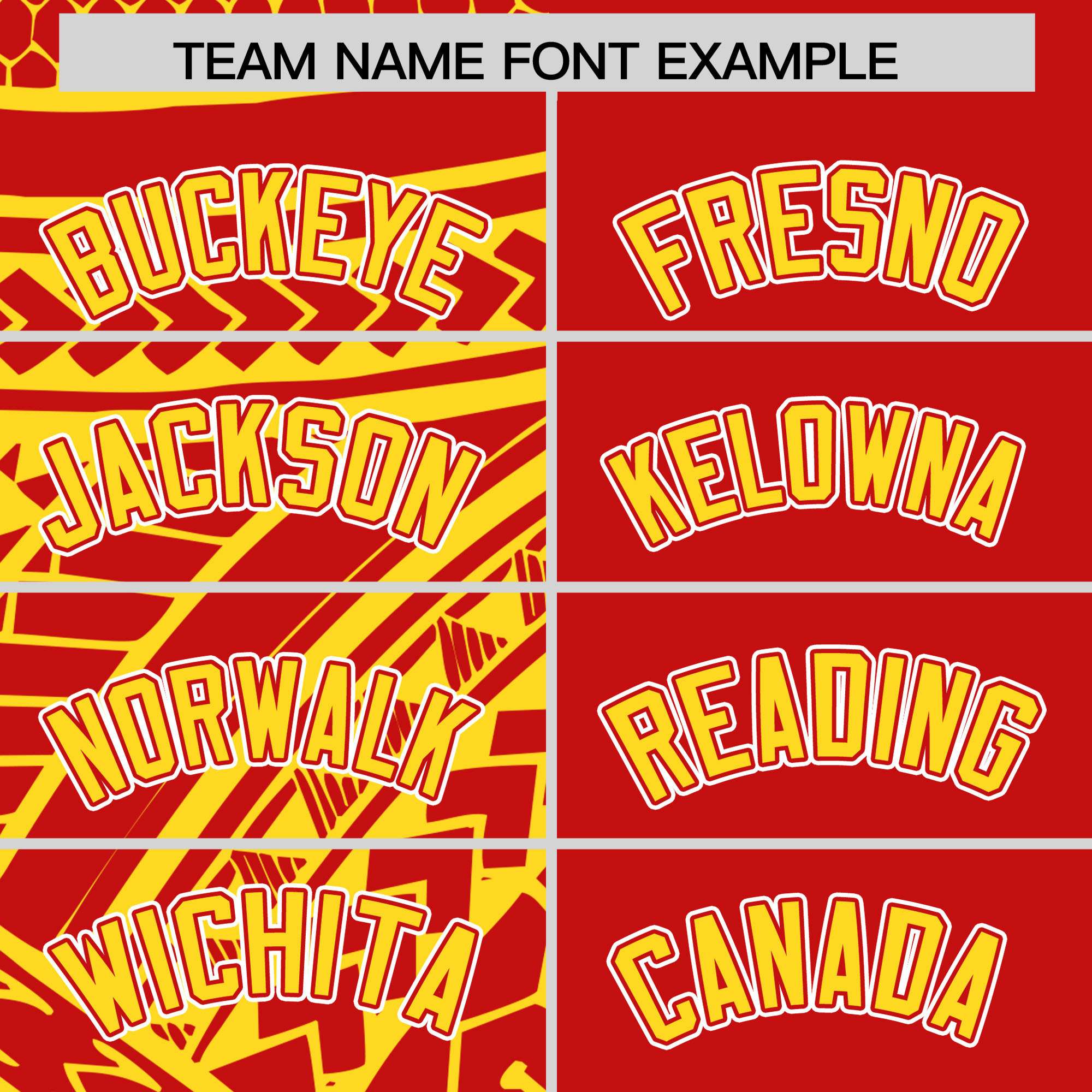 Custom Red Gold Split Fashion Tribal Pattern Authentic Baseball Jersey